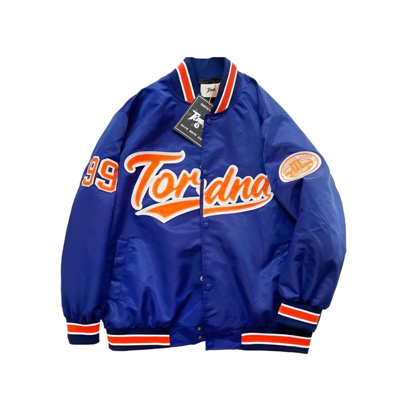 Veste Baseball Bleue