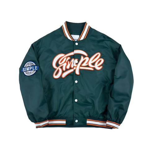 Veste Baseball Cuir Noir P890782 210