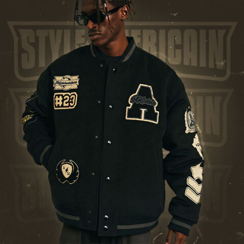 Veste Universitaire | Style Am?�ricain