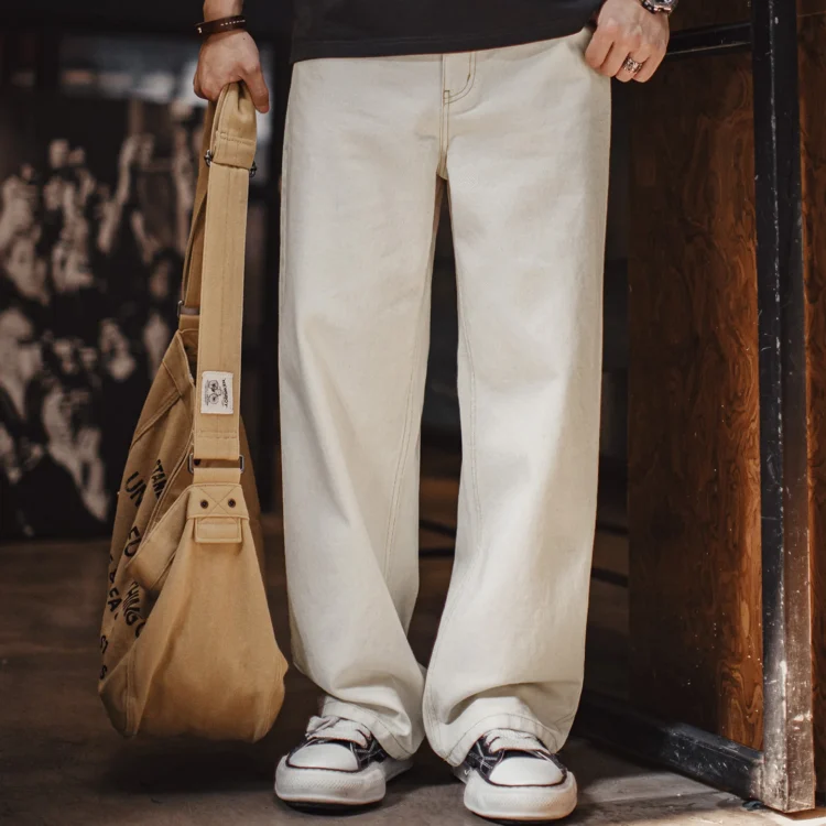 Pantalon Y2K Blanc Crème