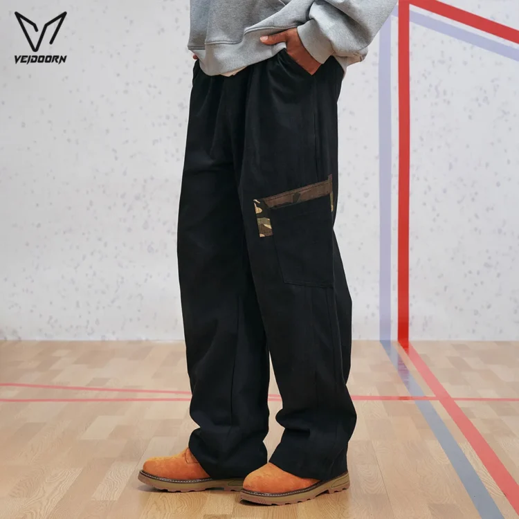 Pantalon Large Noir