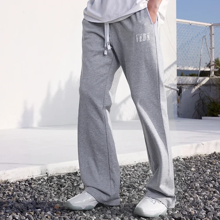 Jogging Baggy Gris Chiné